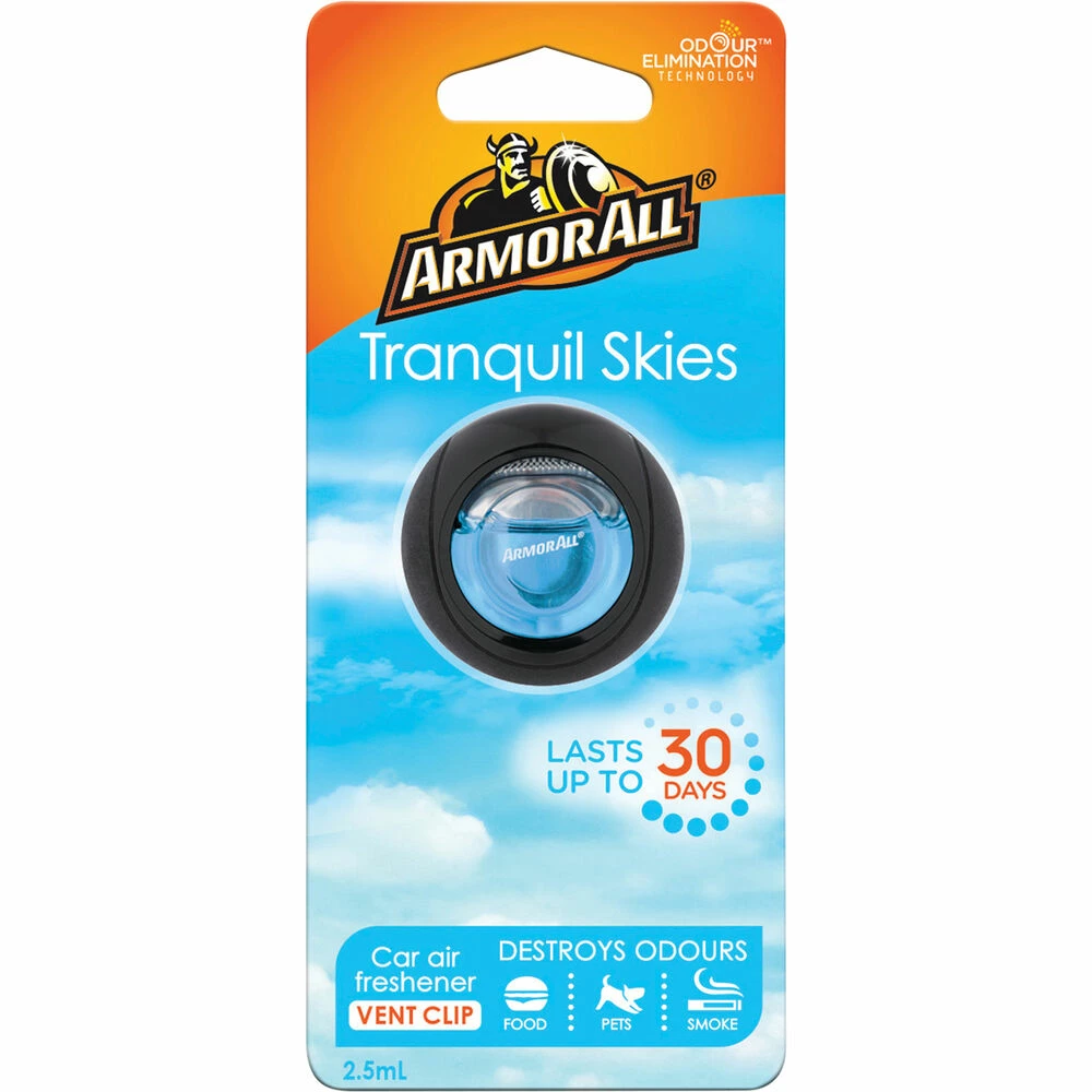 Coupon ✨ Armor All Vent Air Freshener Tranquil Skies 2.5mL ✨ 1 Coupon ✨ Armor All Vent Air Freshener Tranquil Skies 2.5mL ✨