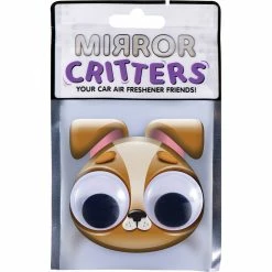 Outlet 🔔 MIRROR CRITTERS Mirror Critter Air Freshener - Terrior 🐶 Dog Black Night ⭐
