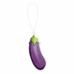 Coupon ⌛ Emoji Eggplant Air Freshener Grape 😀