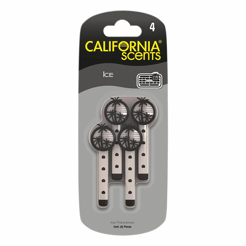 Outlet 🤩 California Scents Vent Stick Air Freshener Ice 4 Pack 🌟 1 Outlet 🤩 California Scents Vent Stick Air Freshener Ice 4 Pack 🌟